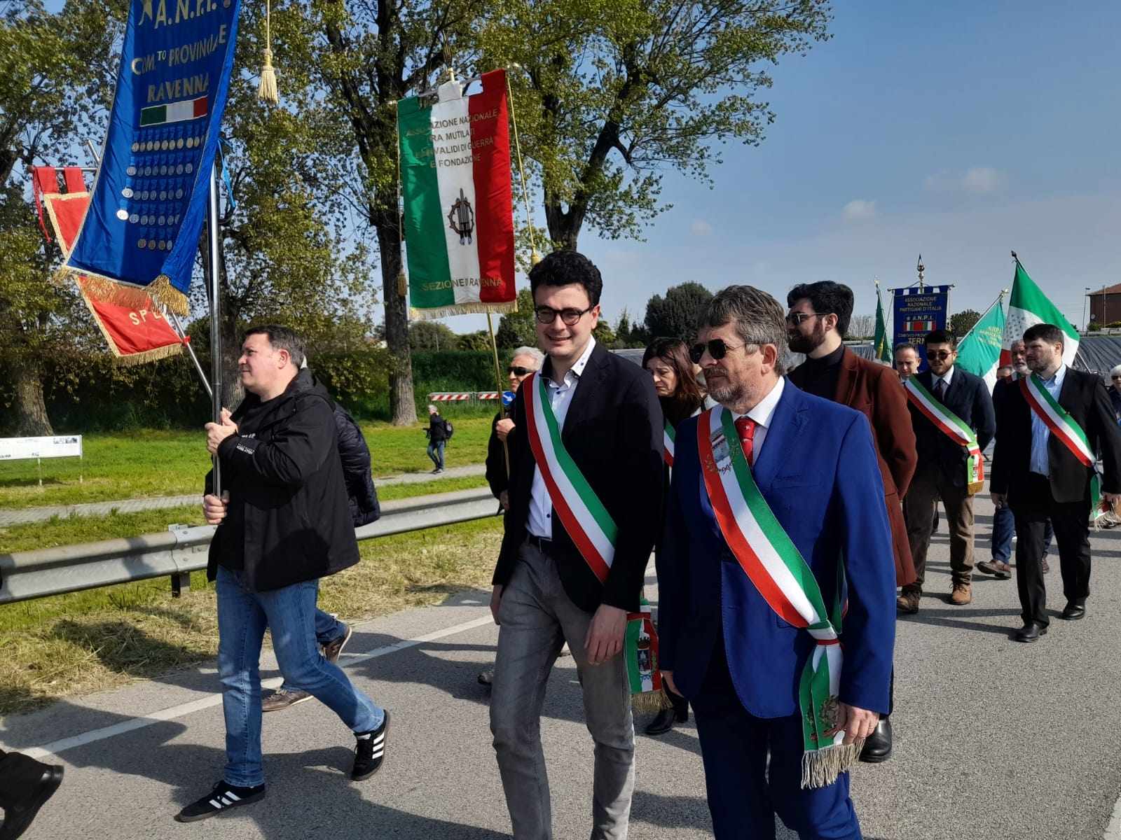 Un momento della cerimonia