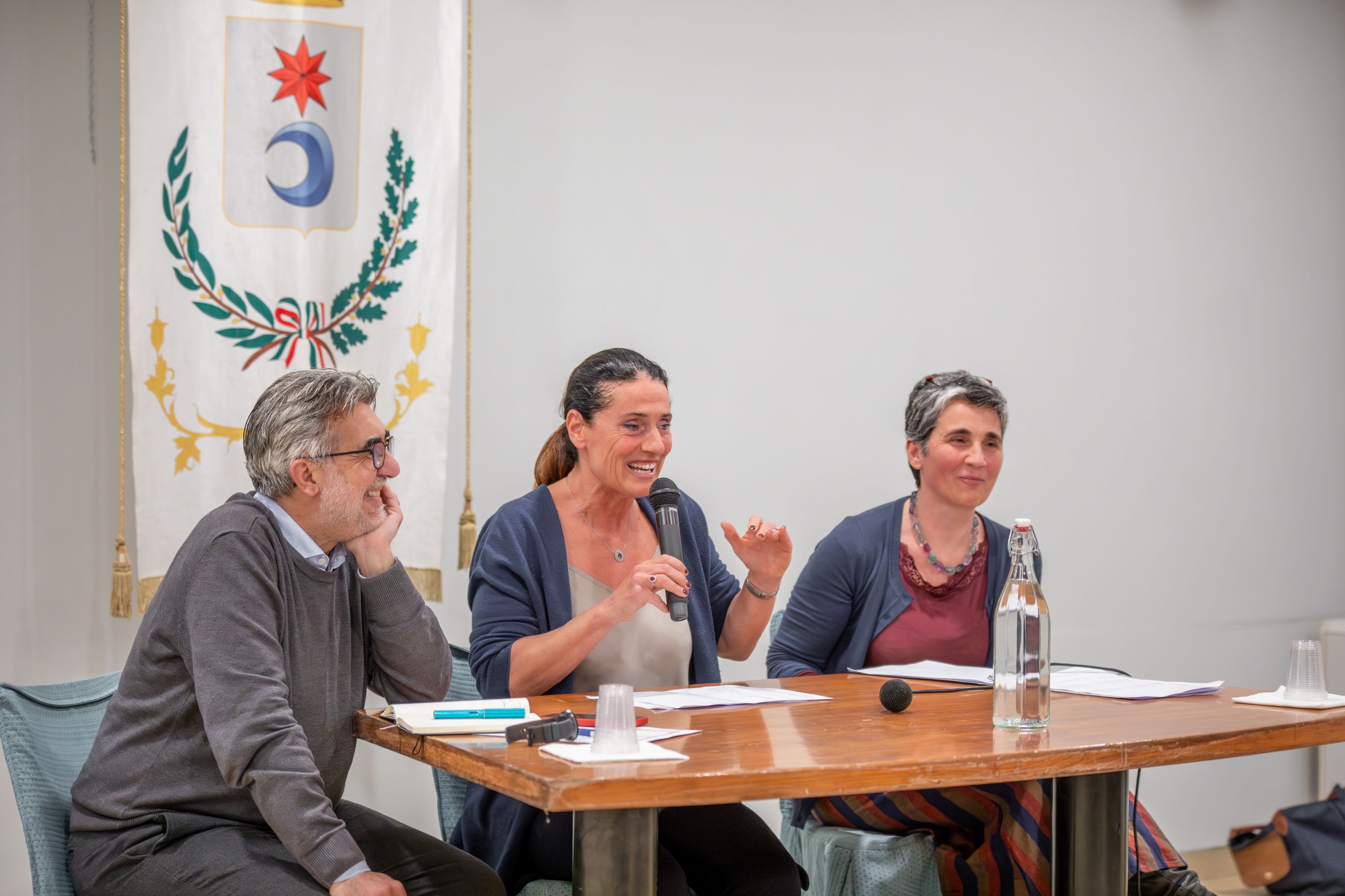 Paolo Verri e sindaco Cristina Scaletti 