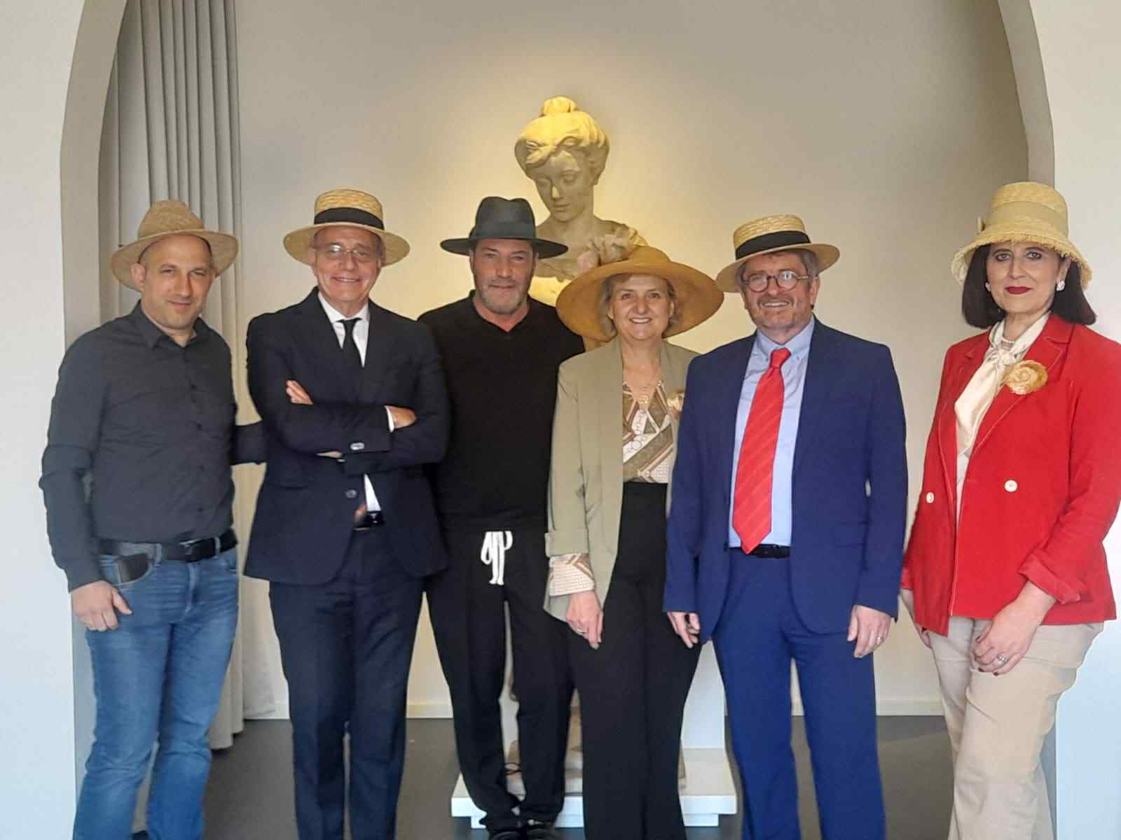 La delegazione di Toscana Promozione Turistica al Museo