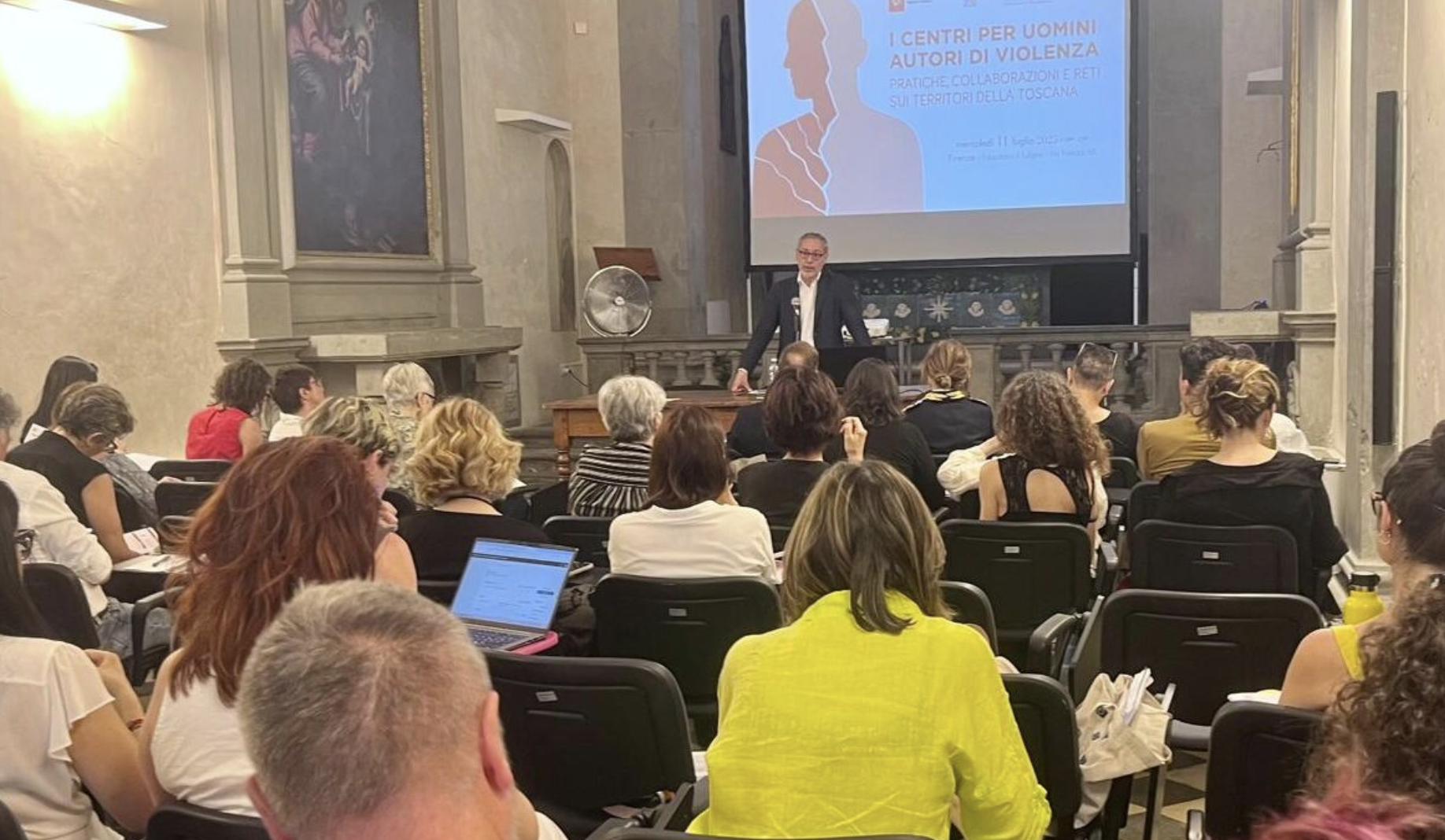 Un momento del convegno (Foto da comunicato Anci Toscana)
