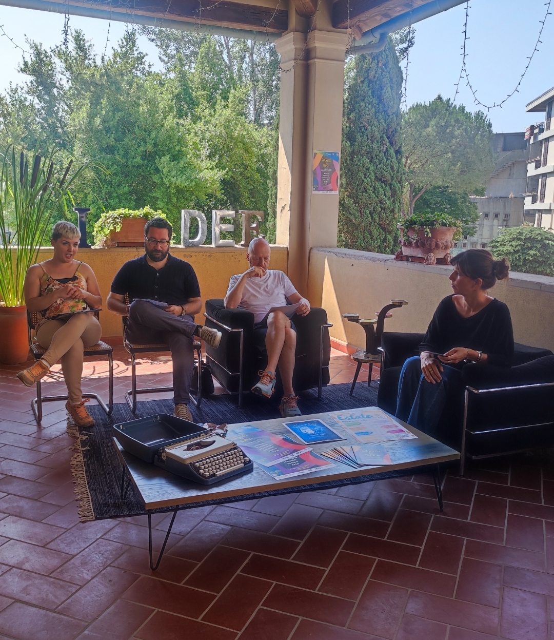 Un momento della conferenza stampa (Foto da comunicato Comune di Fucecchio)