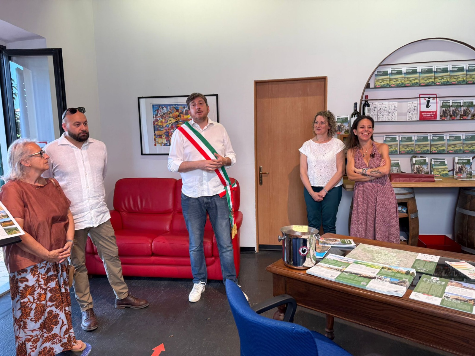 Inaugurato l'ufficio turistico (Fonte foto Comune di San Casciano in Val di Pesa)
