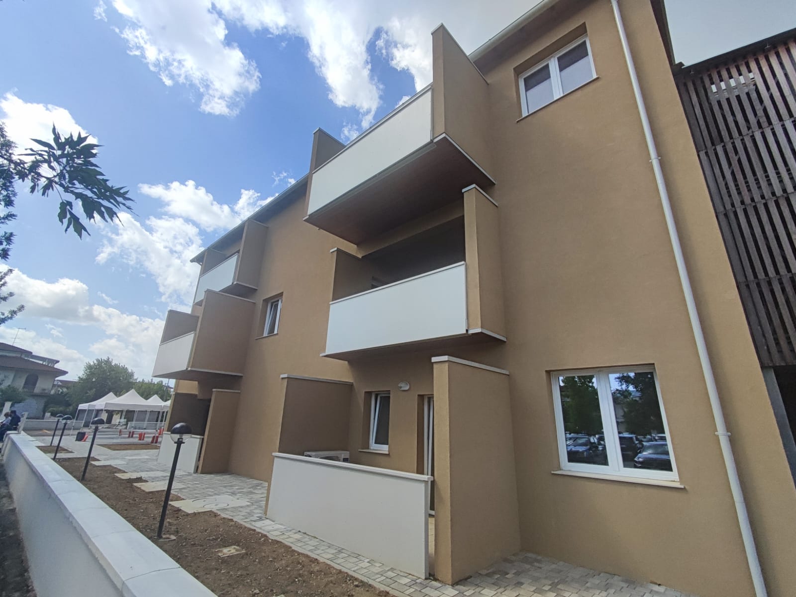 L'esterno dell'edificio