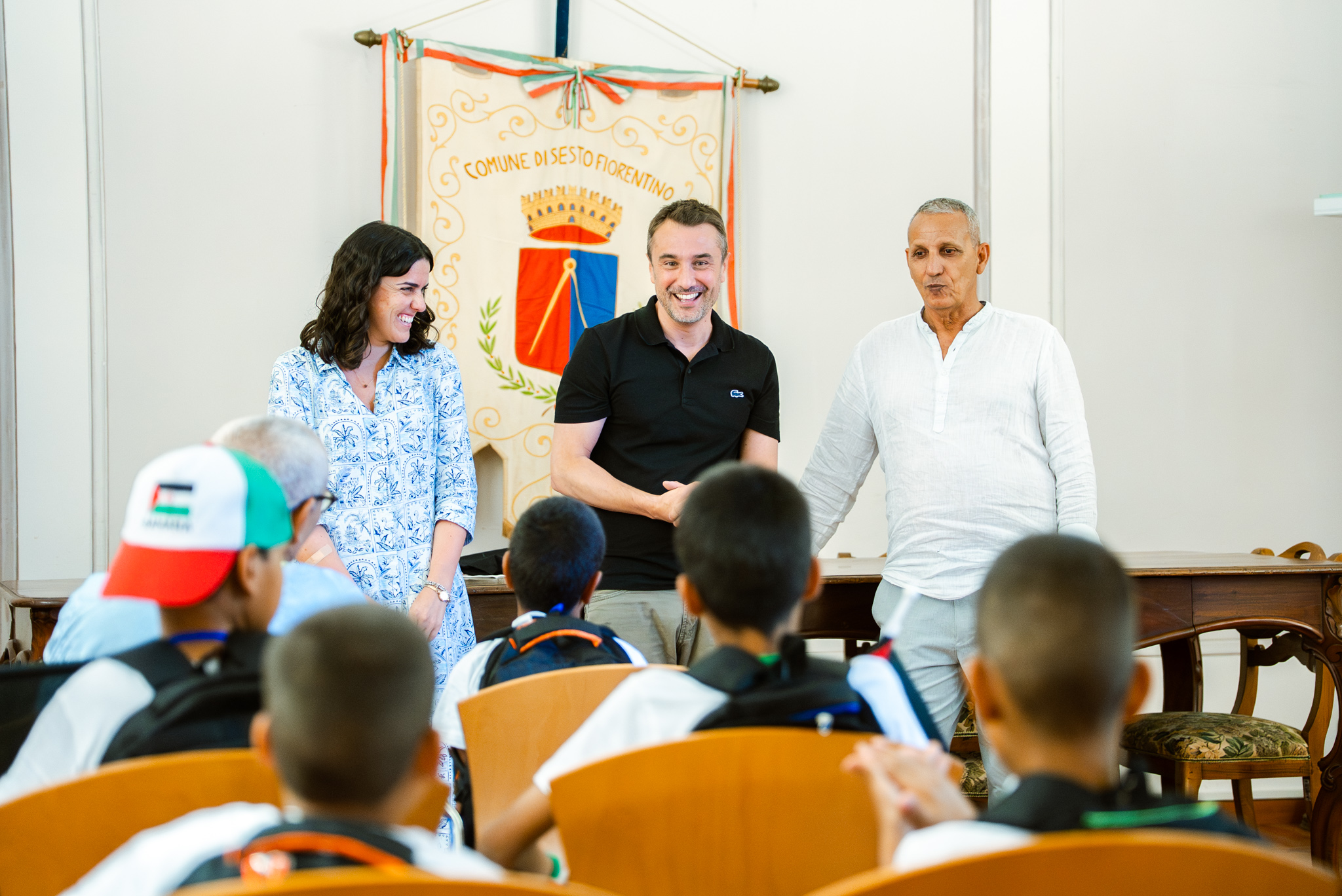 Arrivati a Sesto i Piccoli ambasciatori di pace saharawi (Foto da comunicato Comune di Sesto Fiorentino)