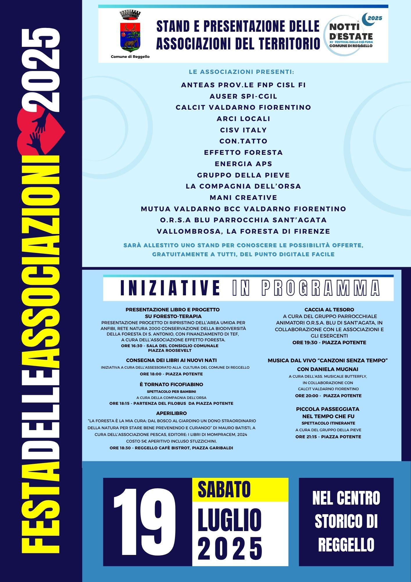 Festa delle Associazioni 2025 a Reggello