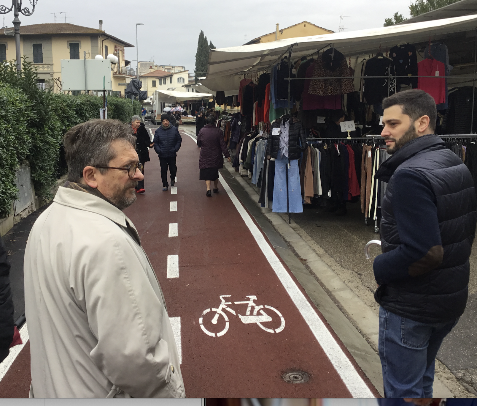 Firmato un ordine di servizio perentorio alla ditta incaricata per riprendere i lavori in via Roma (fonte foto Comune di Signa)