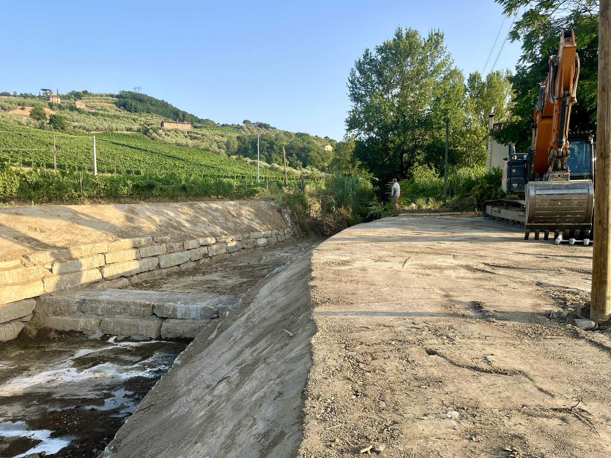 Carmignano-Quarrata: il ciclo dei sedimenti per la sicurezza idraulica tra Prato e Pistoia (fonte foto CBMV)