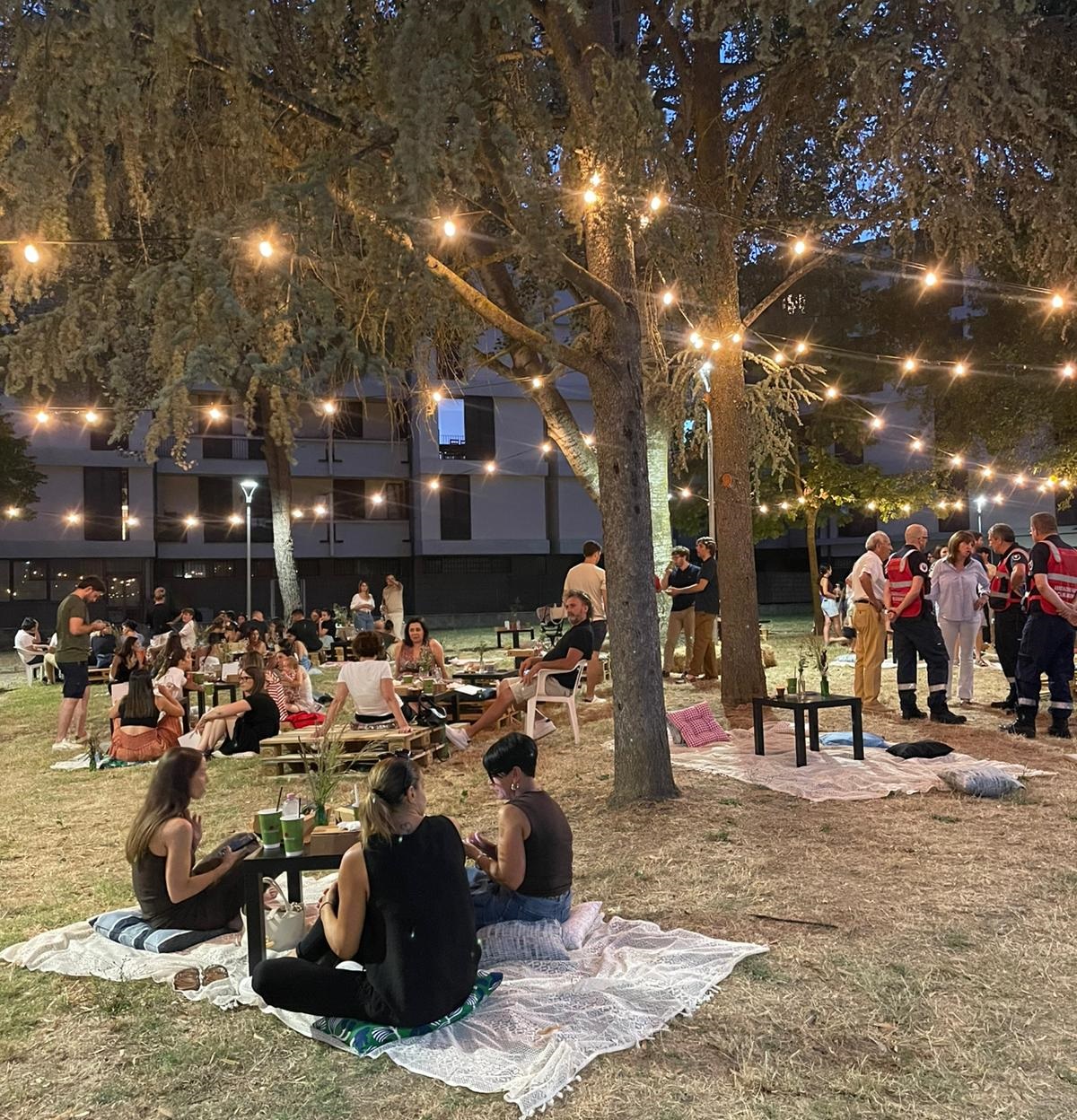 Una delle tre serate ai giardini Bombicci di Fucecchio