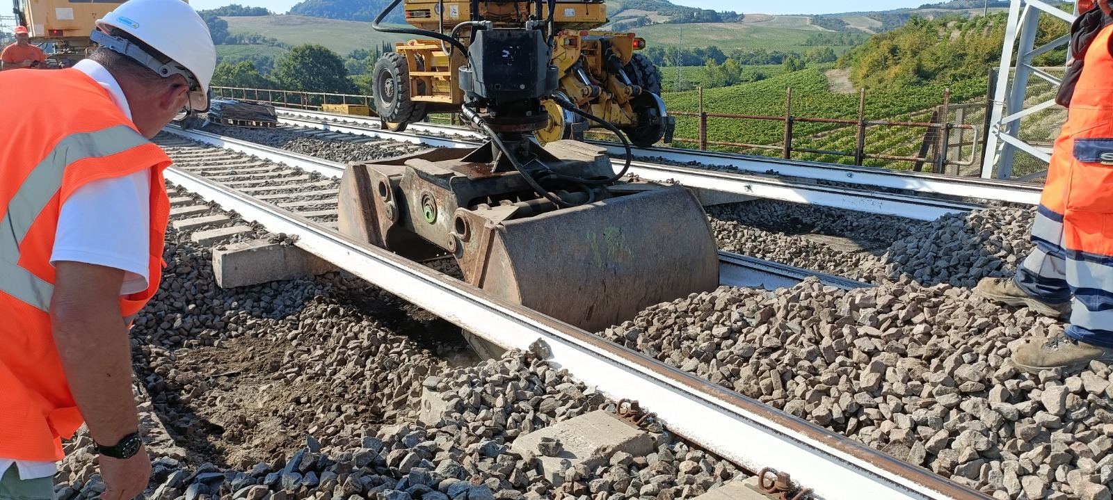 Lavori agosto 2025 (Fonte foto Ferrovie dello Stato)