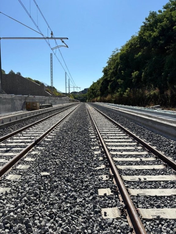 Dal 15 settembre operativo il raddoppio ferroviario tra Pistoia e Montecatini Terme (foto Ferrovie dello Stato)