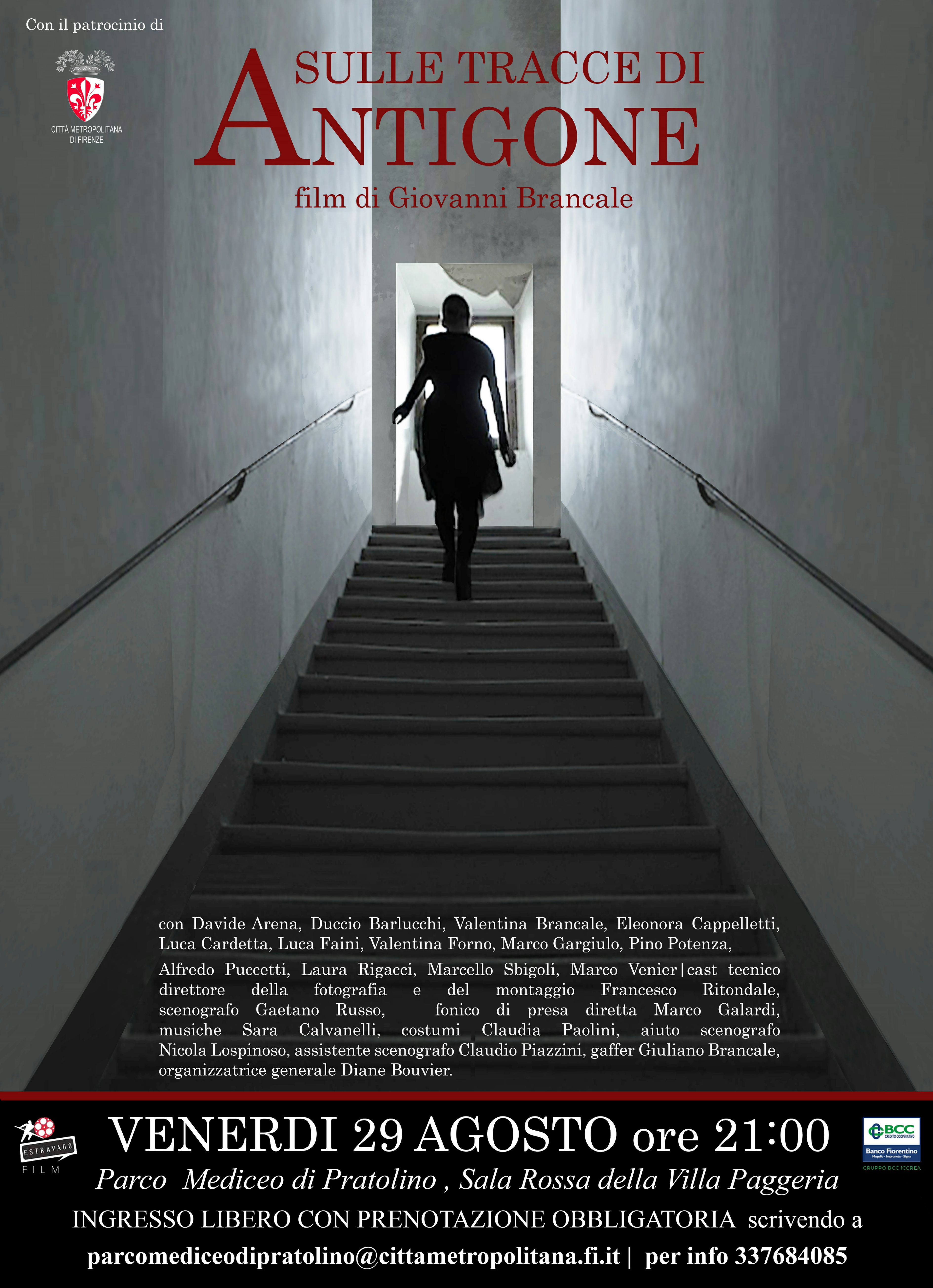 La locandina della presentazione del film