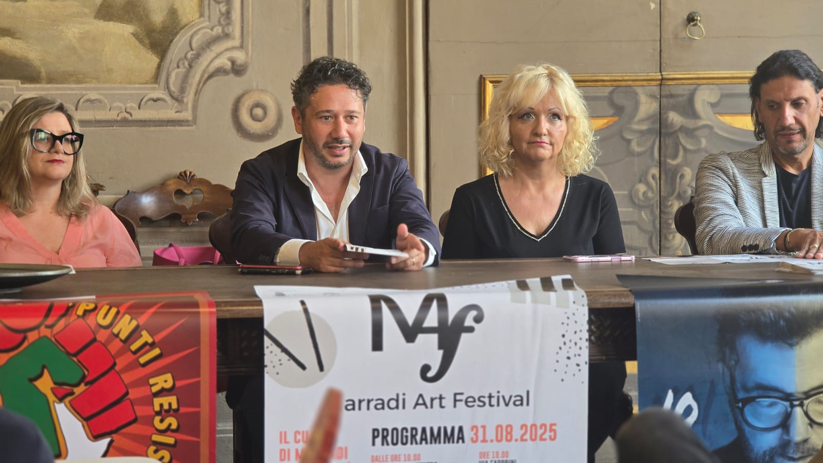 Un momento della presentazione