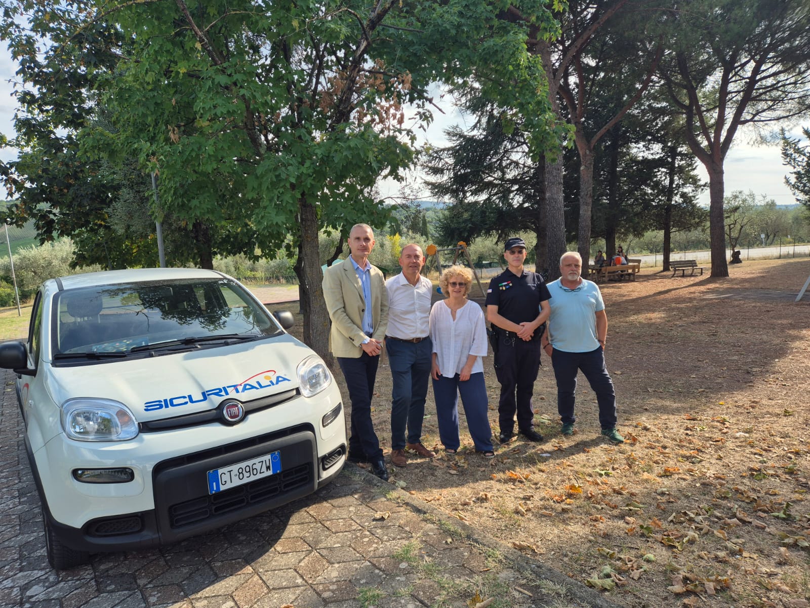 Vigilanti notturni (Foto da comunicato Comune di Greve in Chianti)