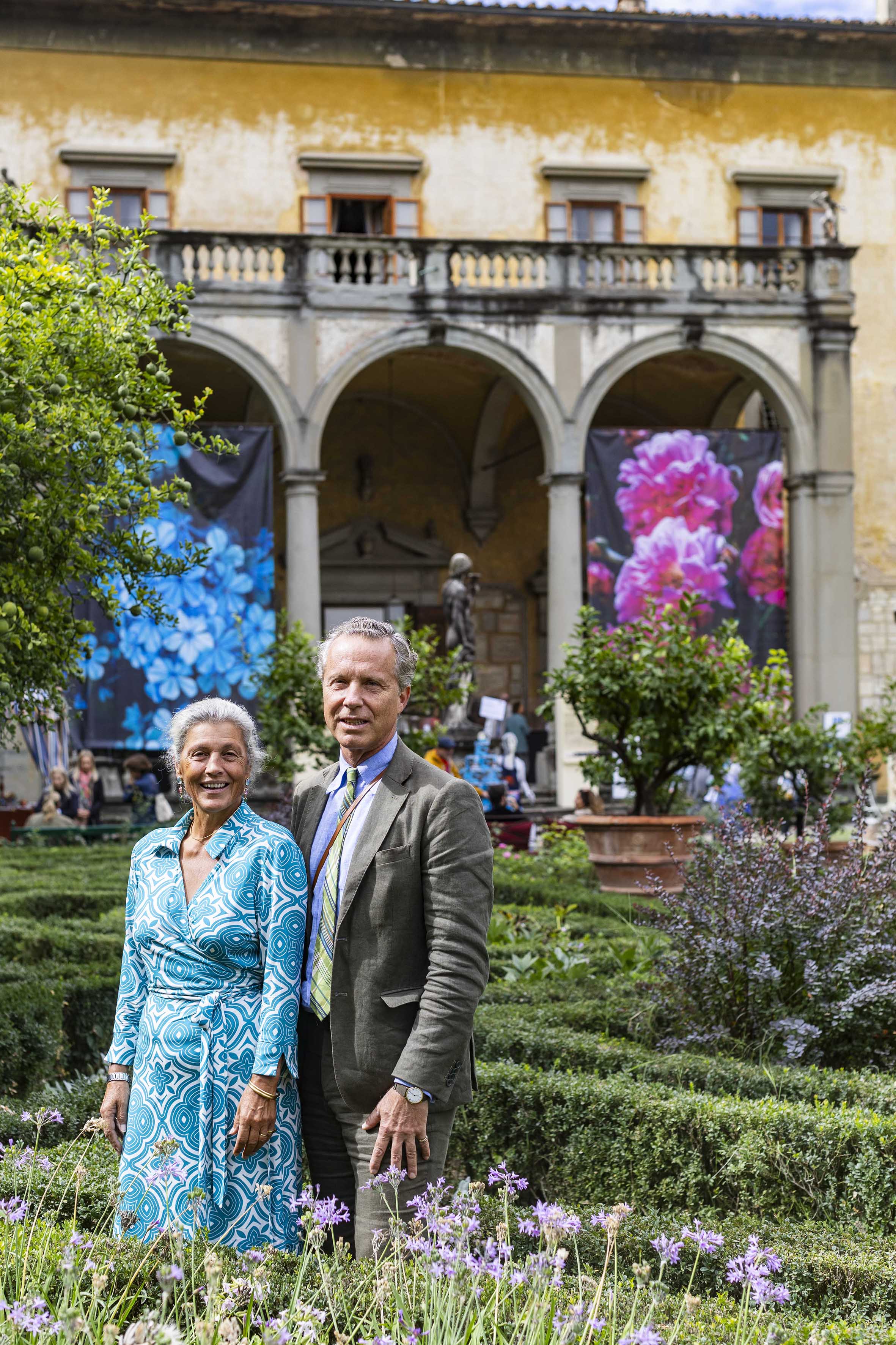 Sabina Corsini e Neri Torrigiani