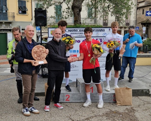 Il momento della premiazione