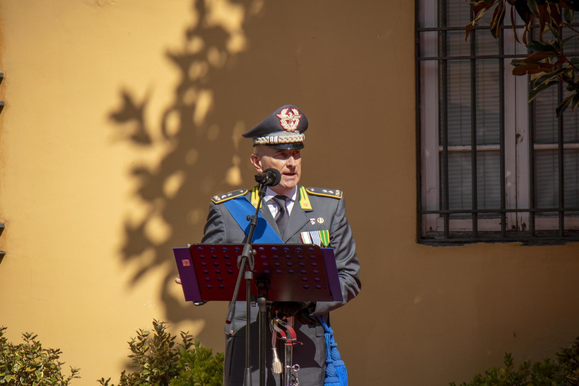 Il Generale di Divisione Gianluca Filippi assume l'incarico di Comandante Regionale Toscana della Guardia di Finanza (Fonte foto Sala Stampa Guardia di Finanza)