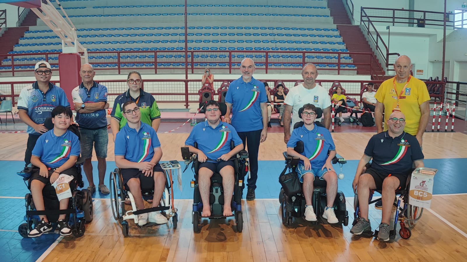 I campioni di Boccia Paralimpica