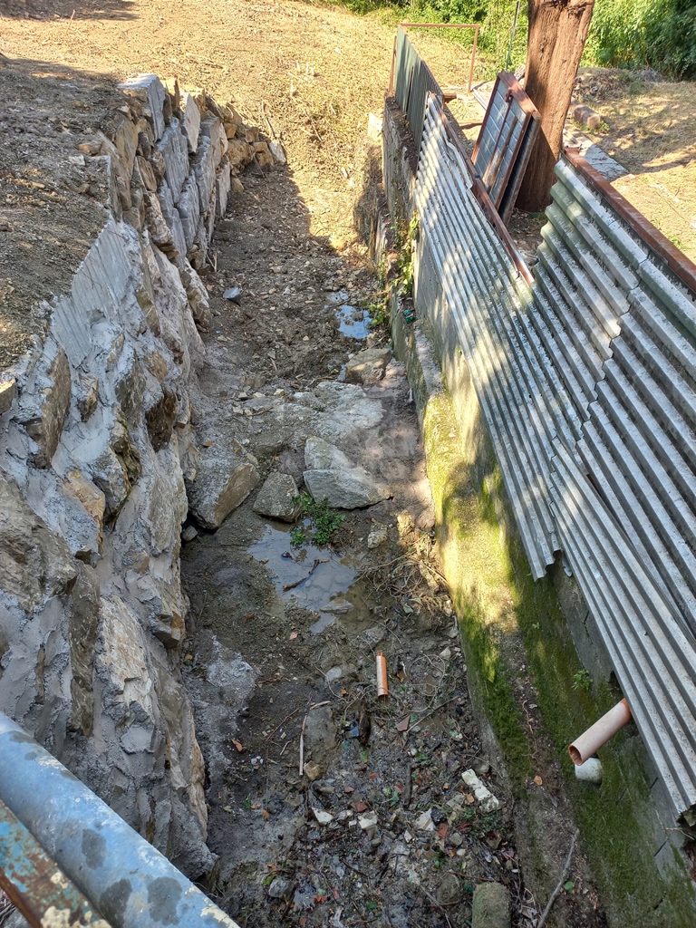 Lavori a Fiesole Fosso Bosconi Olmo 2025 dopo (Fonte immagine Consorzio di Bonifica Medio Valdarno)