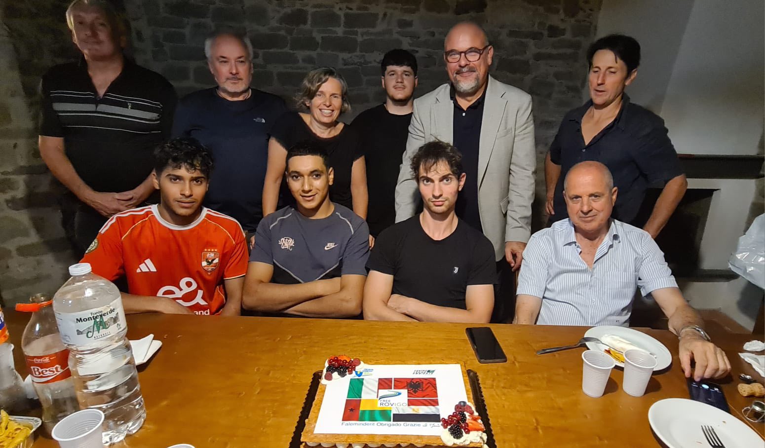 Cena con il presidente (Fonte foto Consorzio di Bonifica Medio Valdarno)