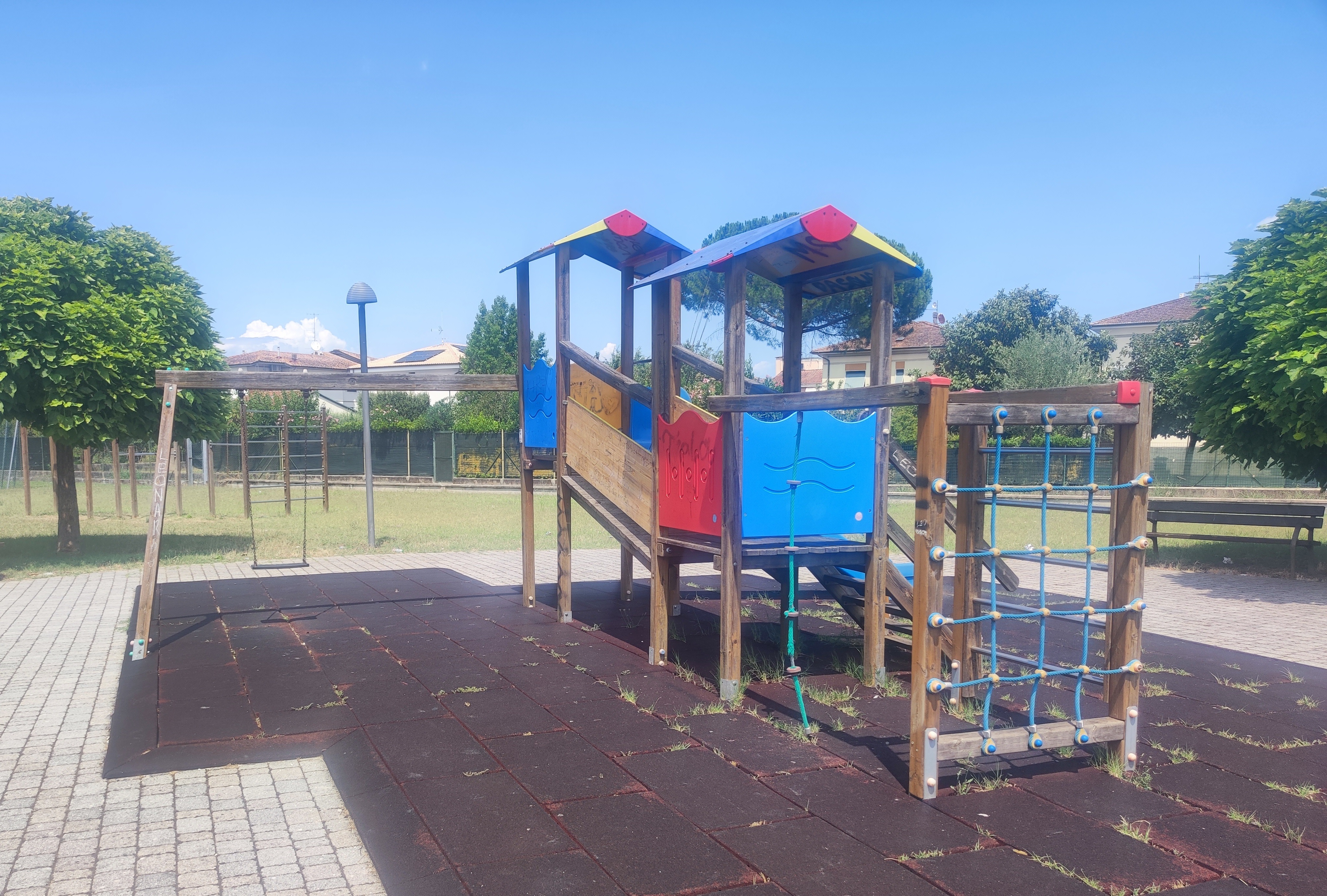 L'area gioco di Samo a Fucecchio