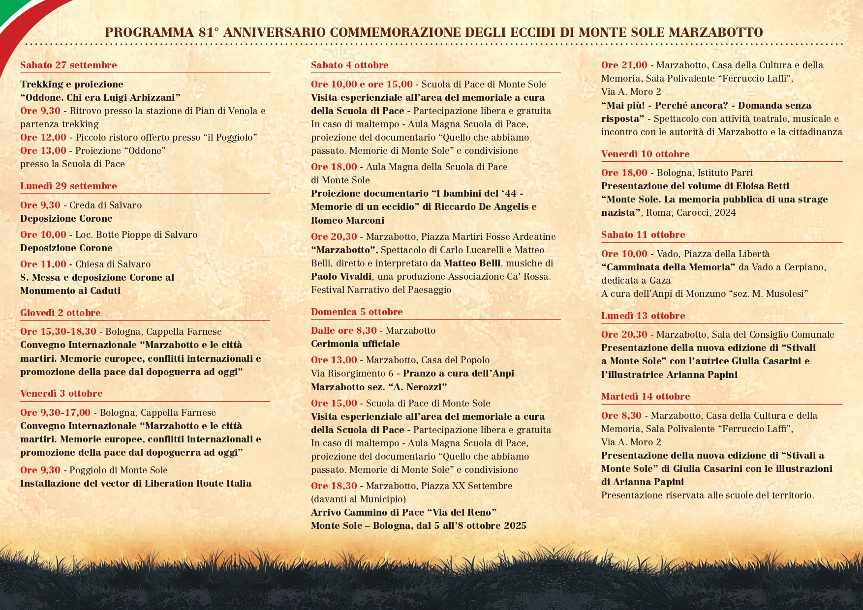 tutti gli eventi