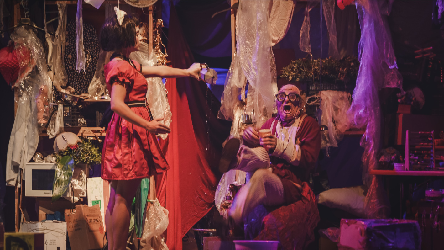 La meccanica dell'amore (Foto di Michele Monasta - Fonte comunicato Ufficio stampa Marco Mannucci per il Teatro di Fiiesole)