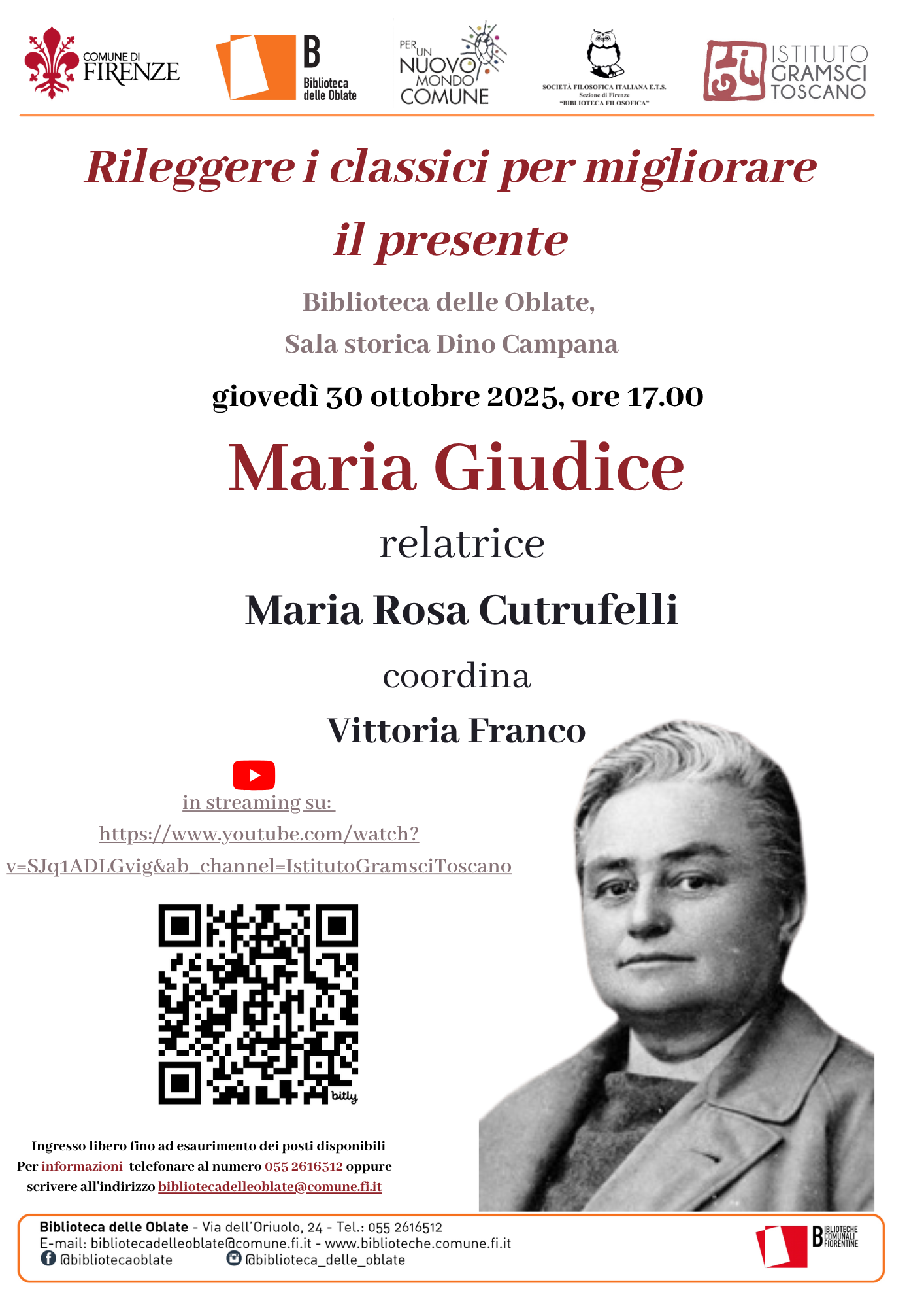 Locandina dell'evento