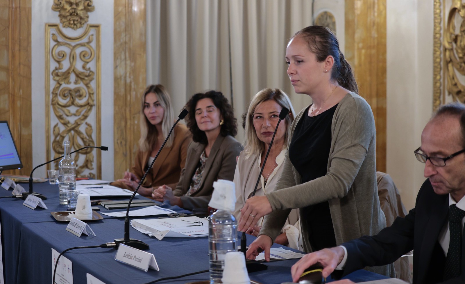 Intervento dell'Assessora allo Sport del Comune di Firenze, Letizia Perini (foto Antonello Serino - Met Ufficio Stampa)