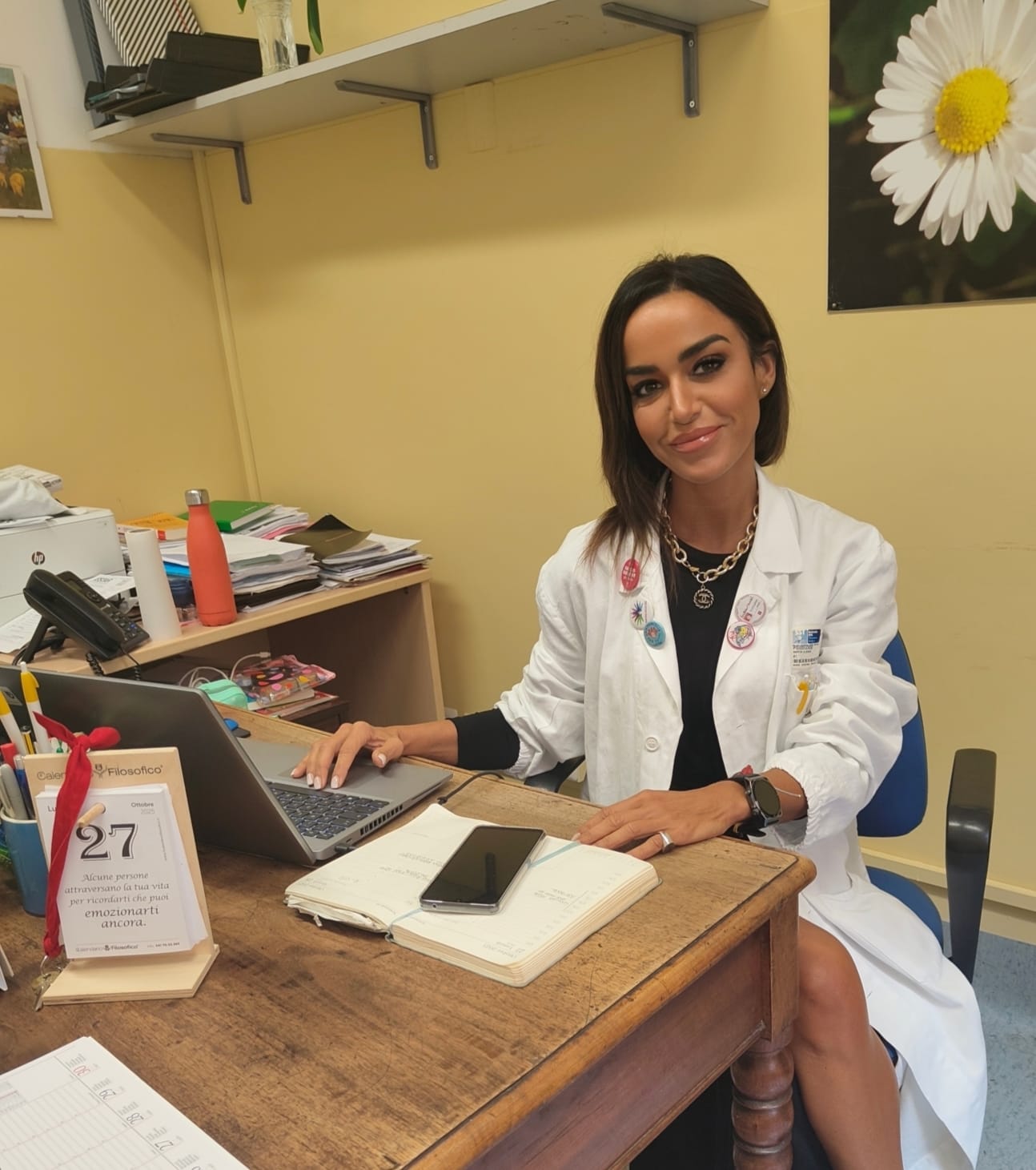 La dottoressa Glenda Bertini (Fonte foto Ausl Toscana Centro)