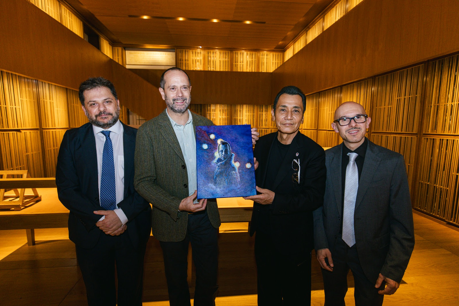 Maestro Hara agli Uffizi