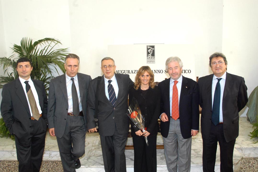 Foto di Repertorio - Inagurazione Liceo Sportivo di Firenze Lazzeri - Giani - Notarnicola - Bianchedi - Marchioni - Conforti (fonte foto Liceo Sportivo di Firenze)