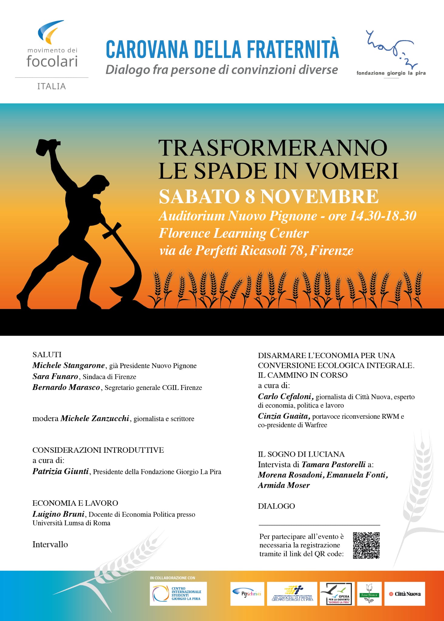 La locandina e il programma dell'evento 