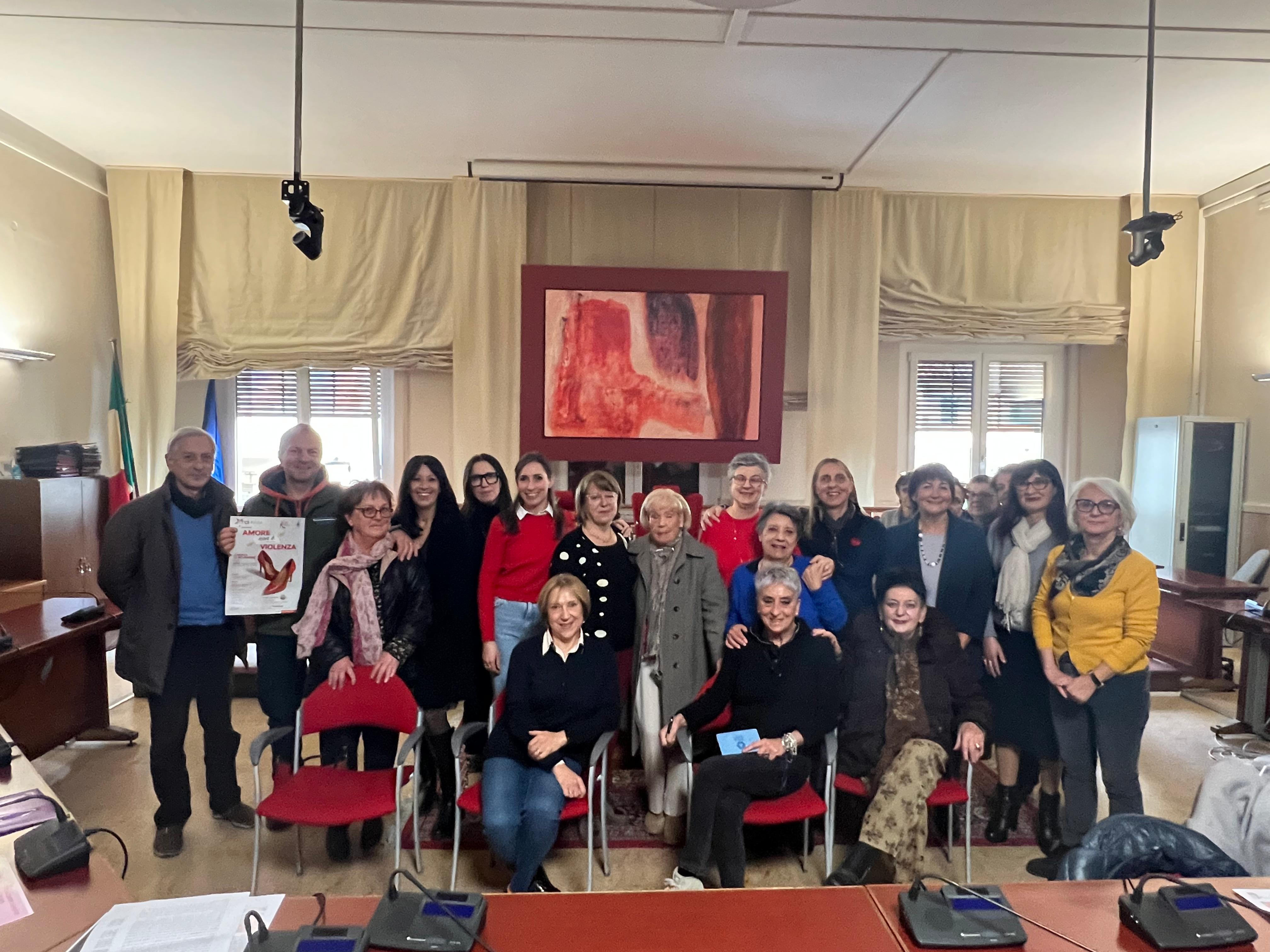 Presentazione iniziative 25 novembre (fonte foto comunicato stampa)