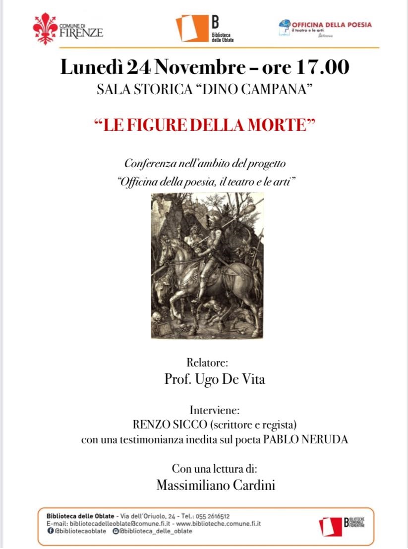 La locandina dell'evento