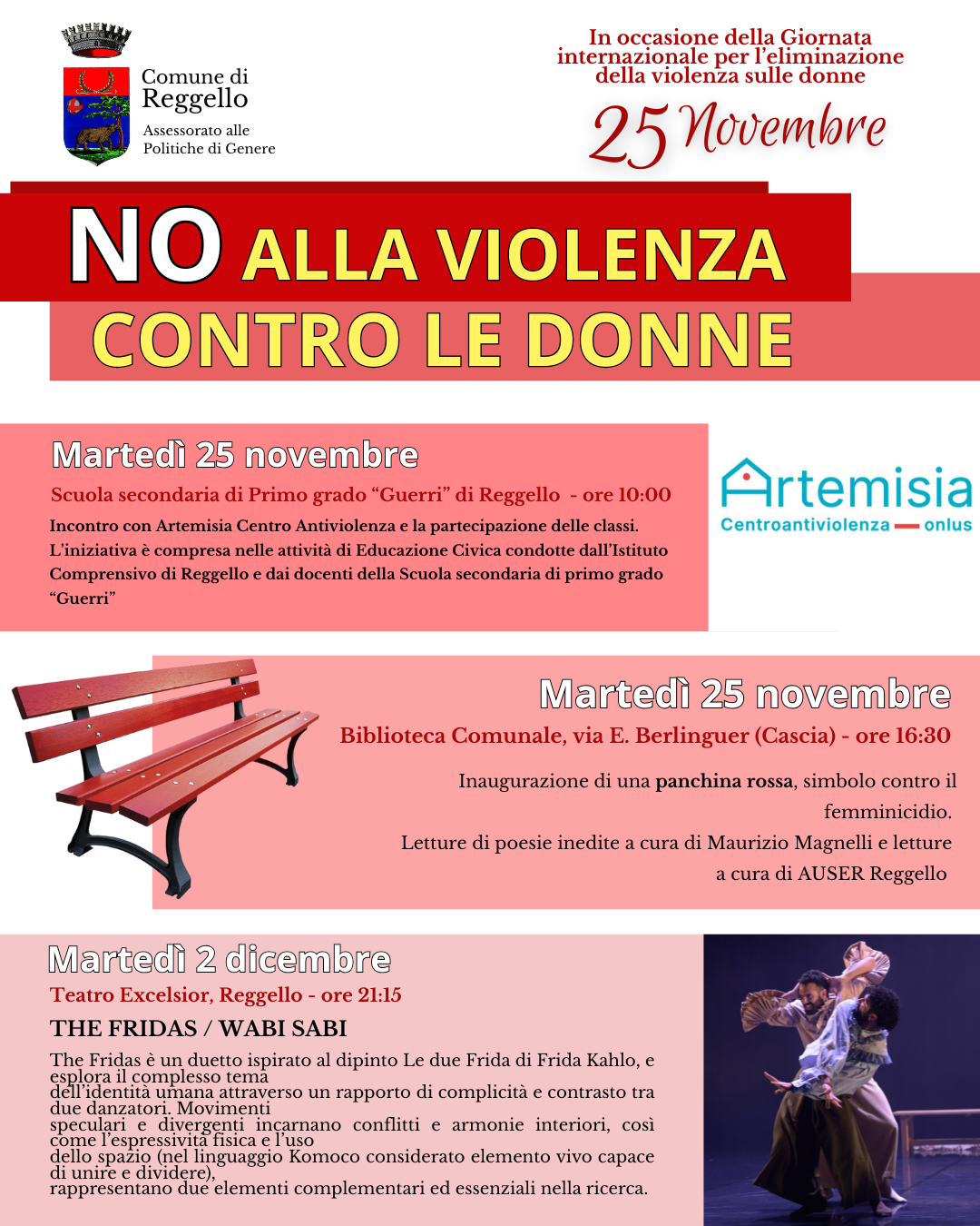 Iniziative del Comune di Reggello