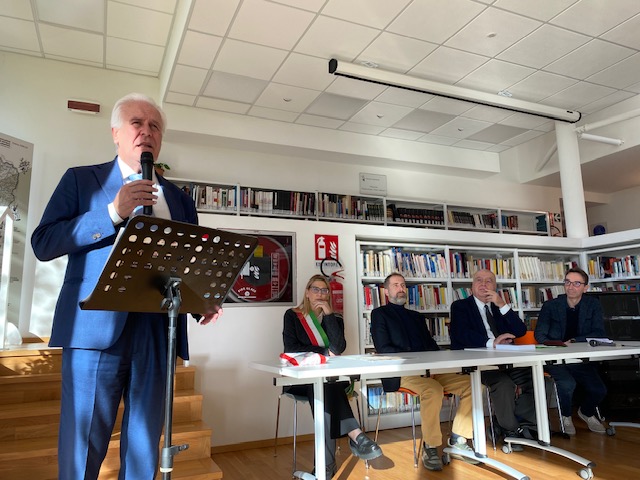 Un momento dell'inagurazione