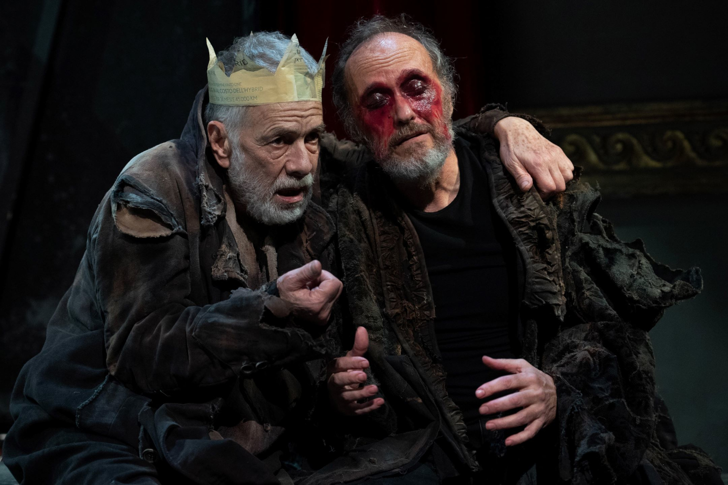 Gabriele Lavia _ Re Lear _ foto di Tommaso Le Pera 