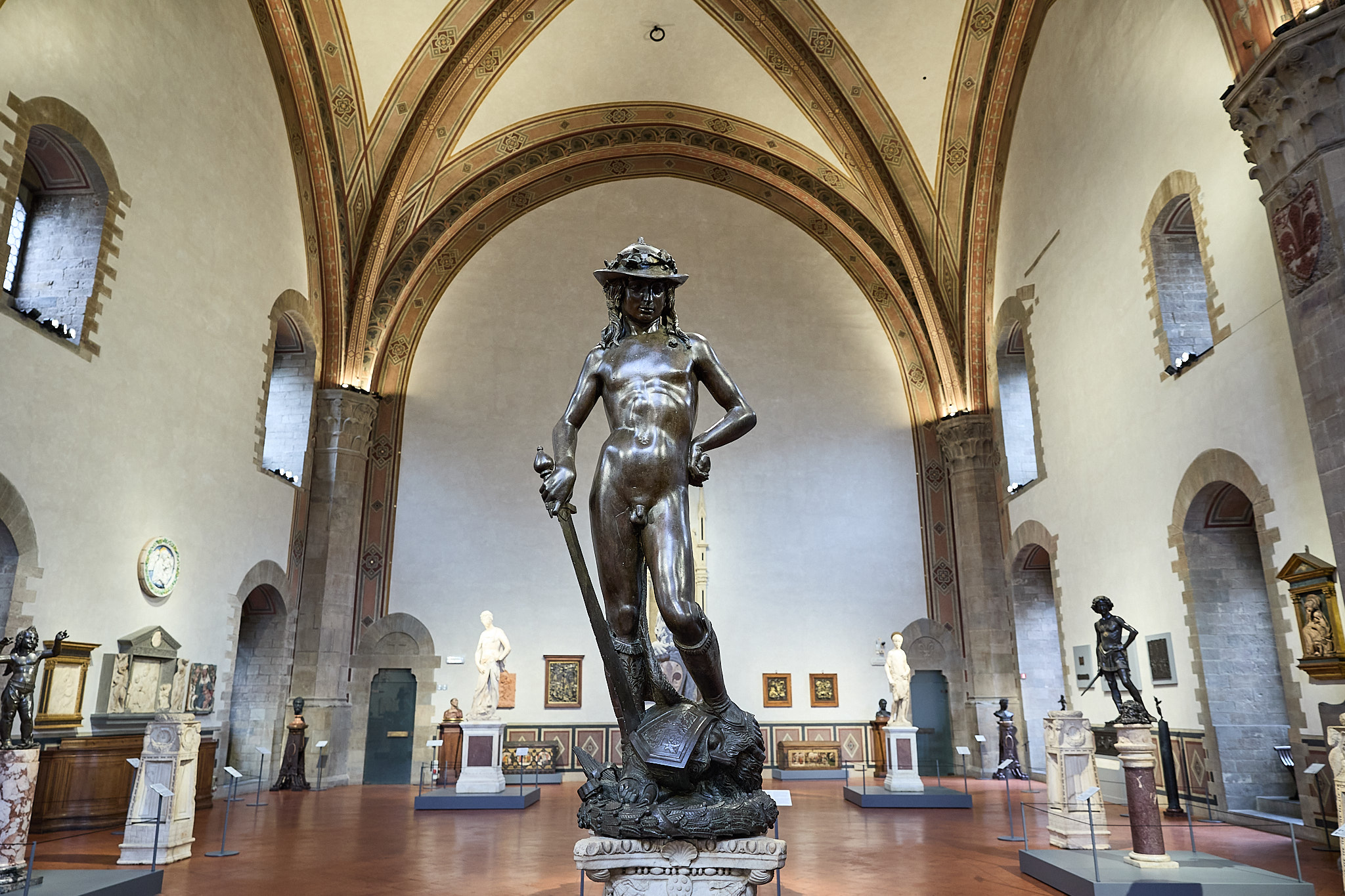Salone di Donatello - Musei del Bargello (Foto di Nicola Neri - Fonte comunicato Musei del Bargello)