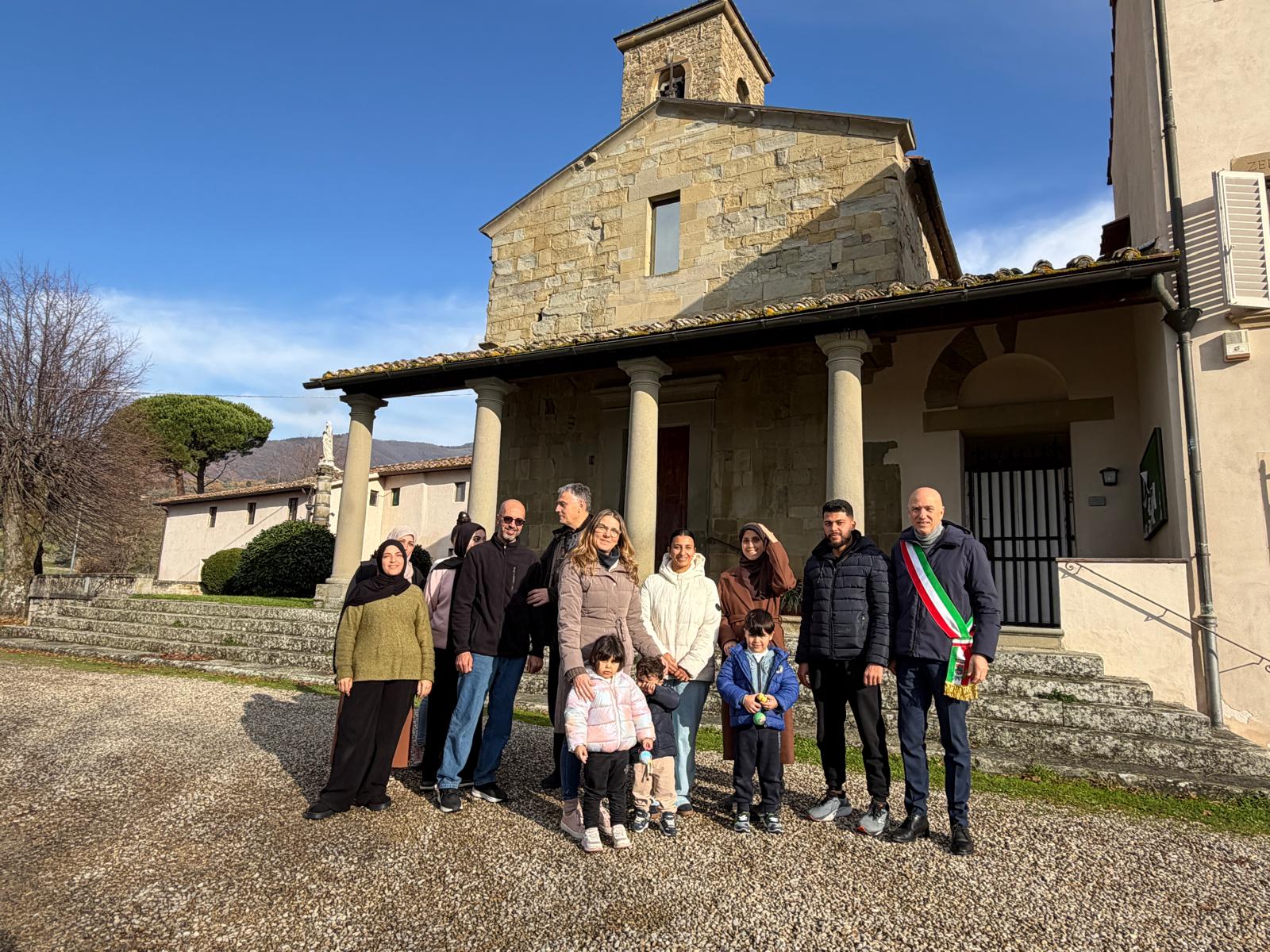 La nuova famiglia di Gaza arrivata a Reggello