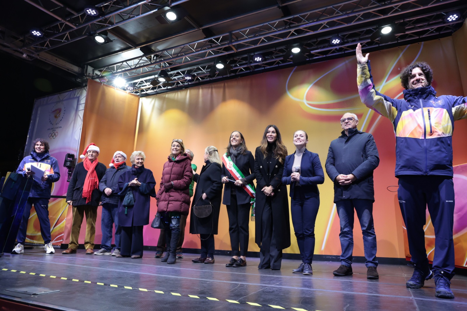 Un momento della cerimonia (foto di Antonello Serino, Met Ufficio Stampa)
