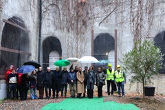 Inizio lavori di Artea per Sant'Orsola (foto Antonello Serino - Met Ufficio Stampa)