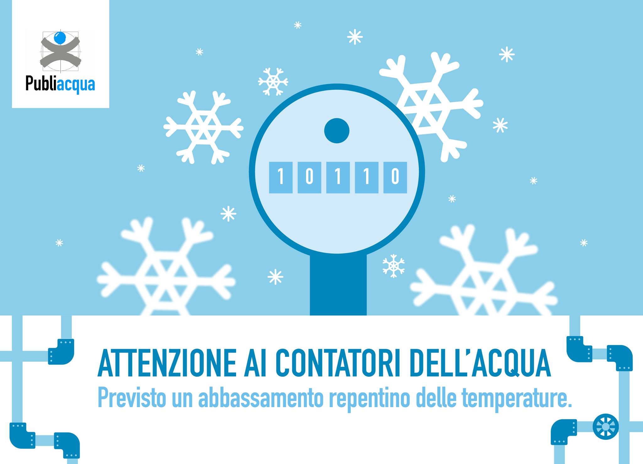 Attenzione ai contatori dell'acqua