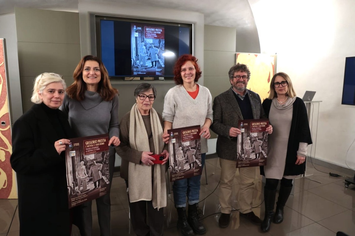 Un momento della conferenza stampa (foto Antonello Serino Met Ufficio Stampa)