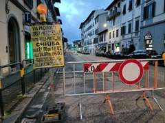 Chiusura Ponte al Pino (foto Antonello Serino - Met Ufficio Stampa)