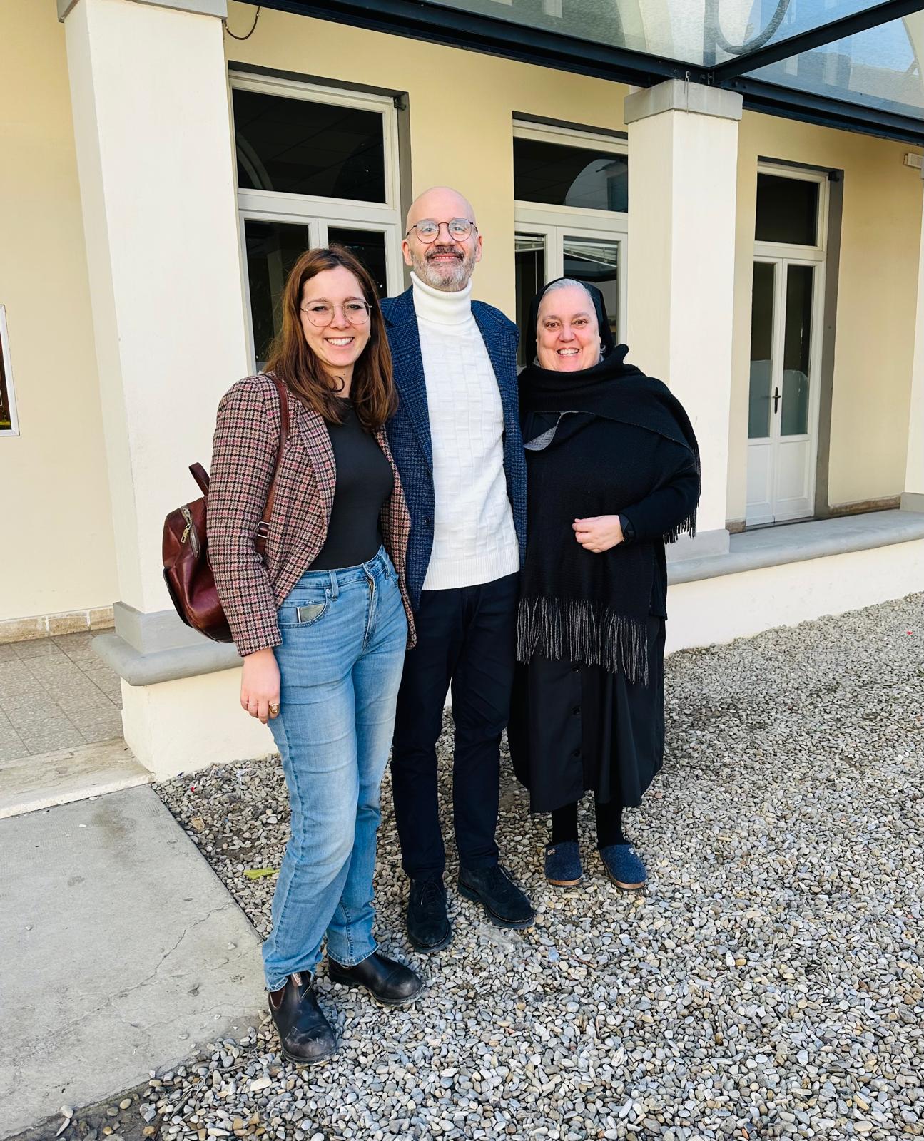 Vicesindaca Federica Petti, Suor Annamaria Biscaro. 