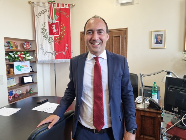 il sindaco Calamai (Fonte foto comunicato Comune di Montemurlo)