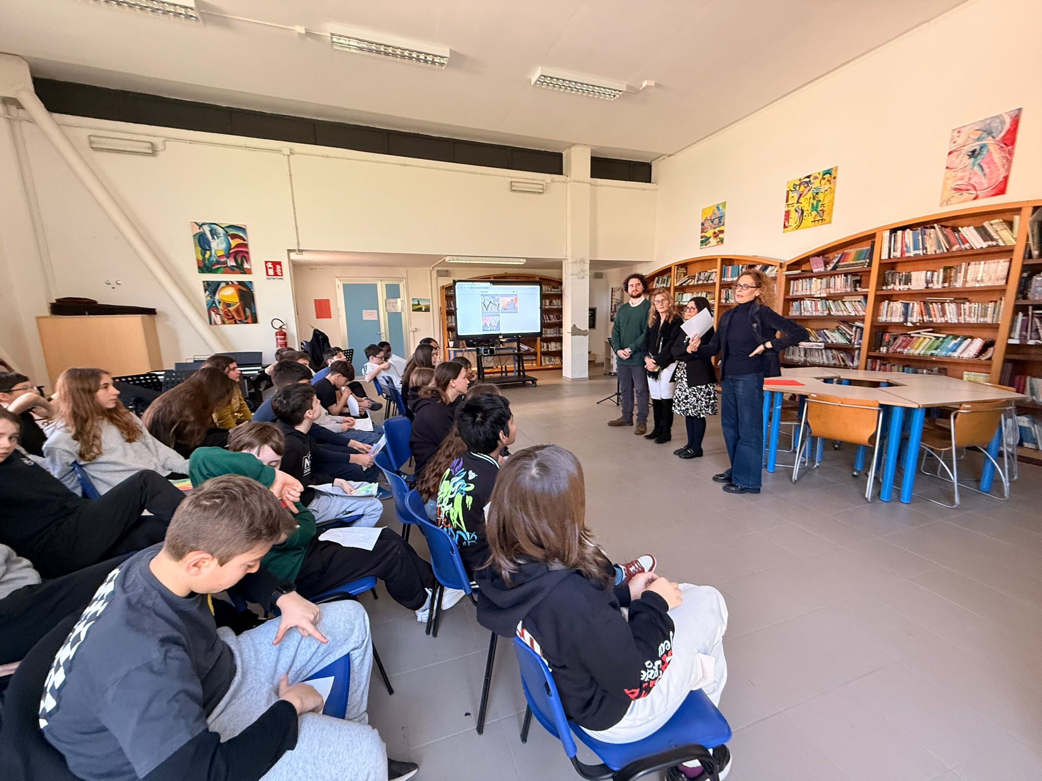 Studenti in memoria di Rebecca Aretini