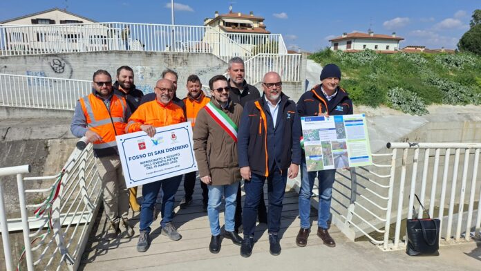 Targa-Fosso-San-Donnino-Campi-Bisenzio-19.03.2026 (fonte foto comunicato stampa)