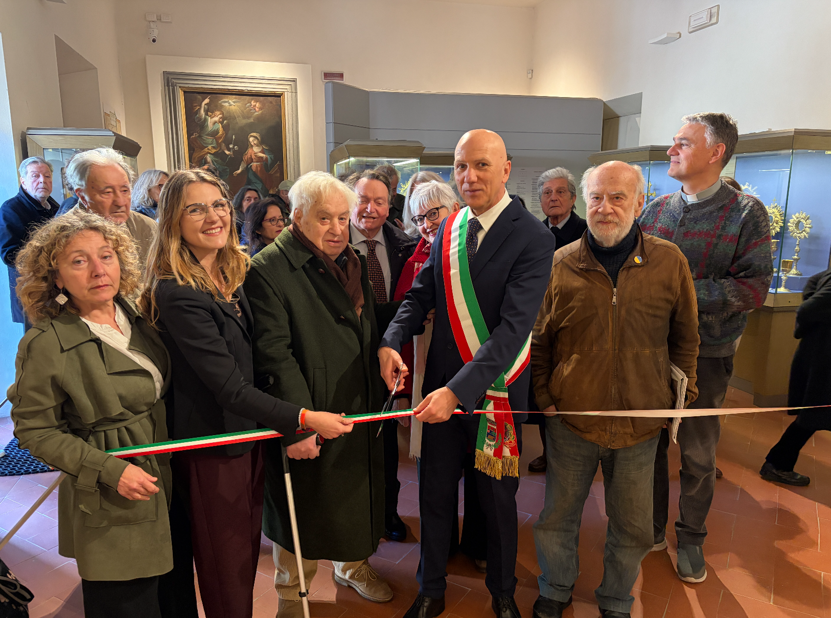 Inaugurazione della mostra "La cauta indagine" di Piero Vignozzi