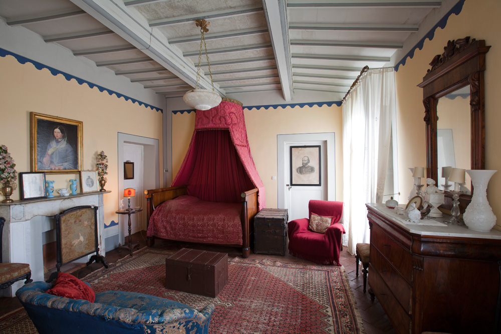la camera dove dormì Garibaldi